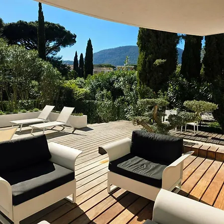 Esprit - Luxe Jardin Et Piscine 300m דירה קבלייר-סור-מר