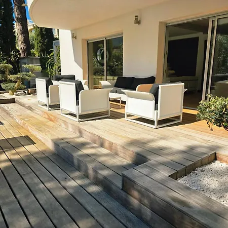 شقة Esprit - Luxe Jardin Et Piscine 300m كافالير سور مير